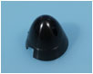 Spinner 2-B schwarz ø56mm 