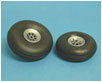 Leicht-Räder mit Nylon-Felge ø56mm, 2 Stk. 