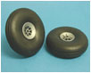 Leicht-Räder mit Nylon-Felge ø74mm, 2 Stk. 