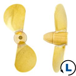2-Blatt Wasserschraube A LINKS 30mm M4 