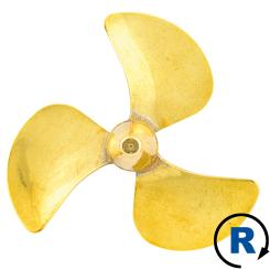 3-Blatt Wasserschraube C RECHTS 30mm M3 