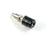 Einbaubuchse 4 mm SCHWARZ 