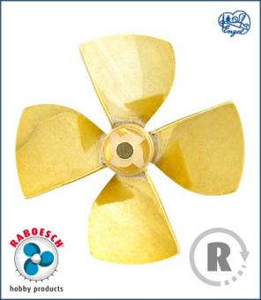 4-Blade Kort Prop RIGHT dia. 90mm M5 