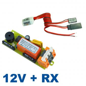 Magnetschalter-Kombi: 12V/16A + Rx Schaltmodul 