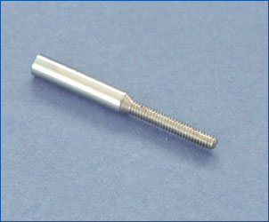 10 Threaded Solder Couplers M2/d1.7mm 