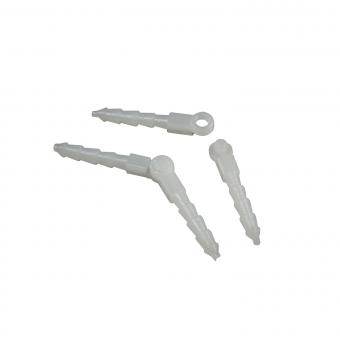 Round Hinge dia. 2x27mm, 10 pcs. 