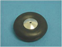 Wheel with aluminum hub, dia. 30mm 