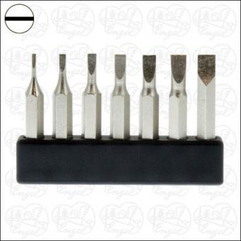 Mini-Bits slotted, set of 7 