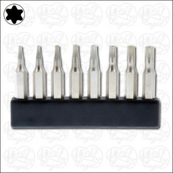 Mini-Bits Torx, set of 8 