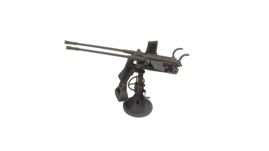 Deutsche U-Boot Zwillings-Flak, 2 cm, Bausatz 