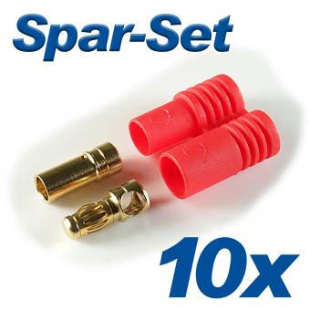 Gold Connector CT-3.5mm 35A with Casing 10 sets 