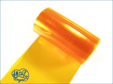 Heat Shrink Tube PVC 95mm transparent orange 