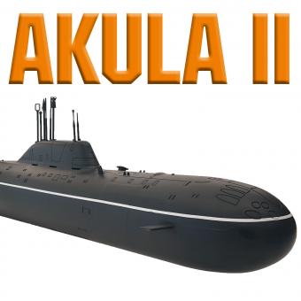 AKULA II Model Submarine 