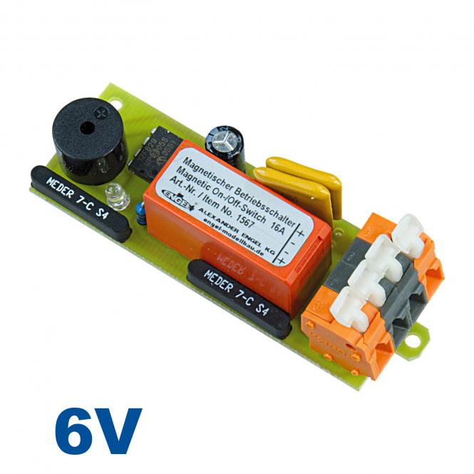 Magnetic On-/Off-Switch 6V/16Amp 