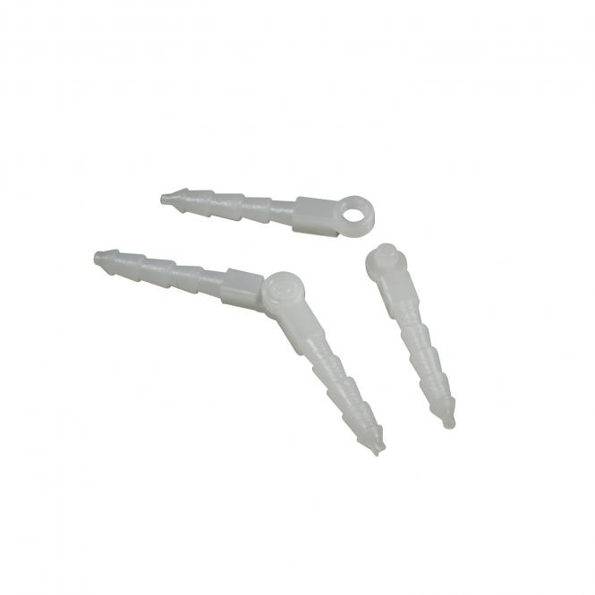 Round Hinge dia. 2x27mm, 10 pcs. 