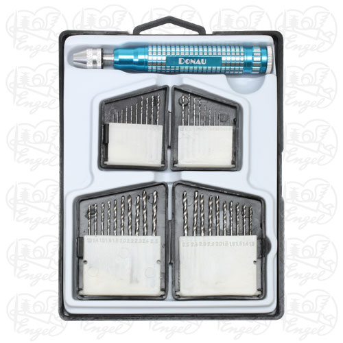 PROFILINE HSS Spiral Drills 0.3 - 2.5 mm, set of 40 