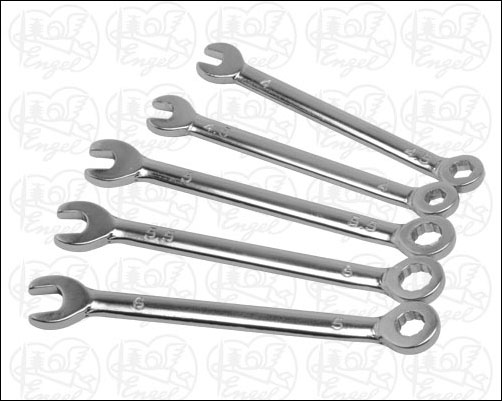 Miniature Combination Wrenches, Set of 5 