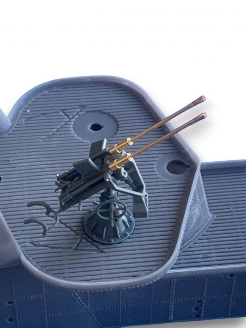 Deutsche U-Boot Zwillings-Flak, 2 cm, Bausatz 