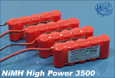 Battery Pack NiMH "LAFAYETTE" 4x 6V/3500mAh 