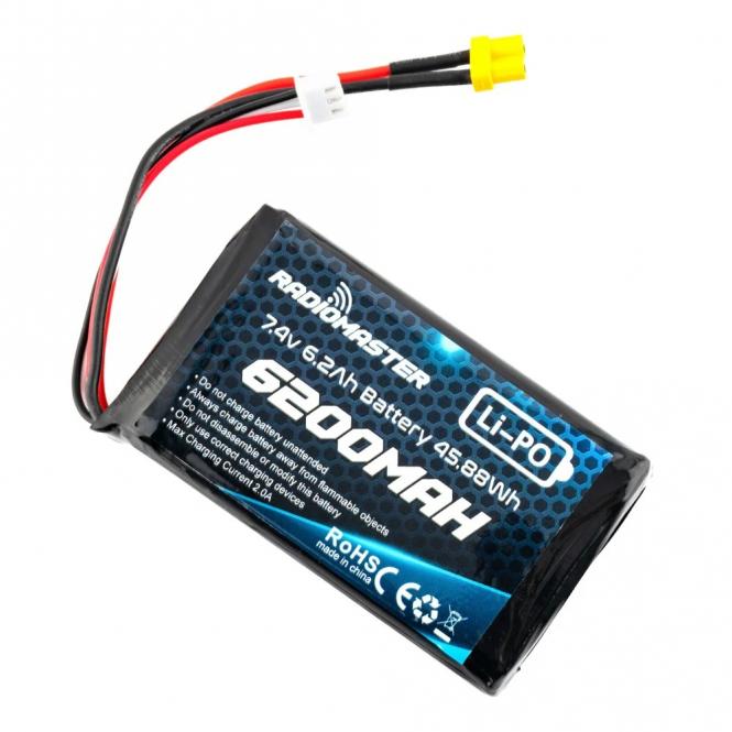 Transmitter Battery for RadioMaster TX16S 6200mAh LiPo 