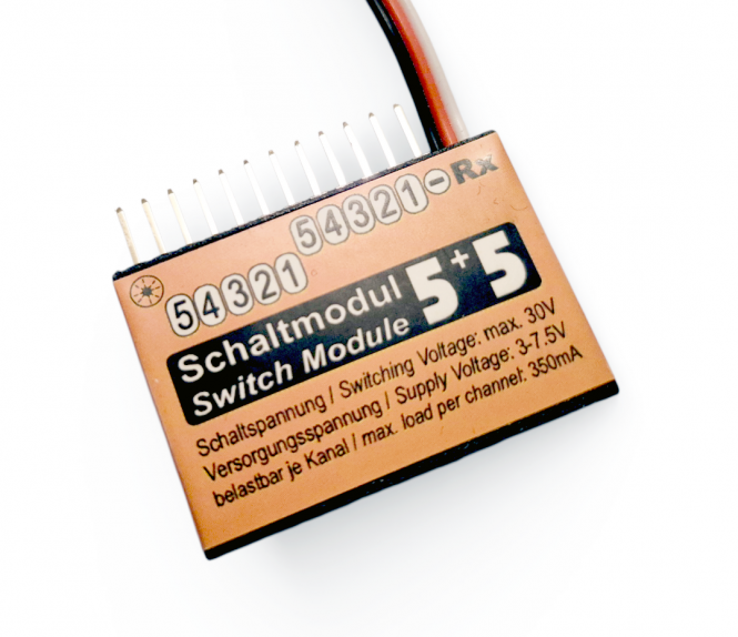 10-Kanal Schaltbaustein 5+5 