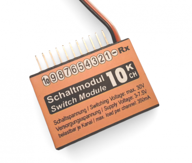 10-Kanal Schaltbaustein 