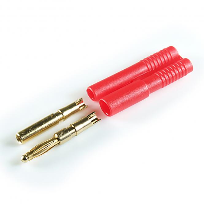 Gold Connector CT-2mm 10A with Casing 