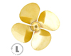 4-Blade Prop Type D LEFT dia. 60mm M5 